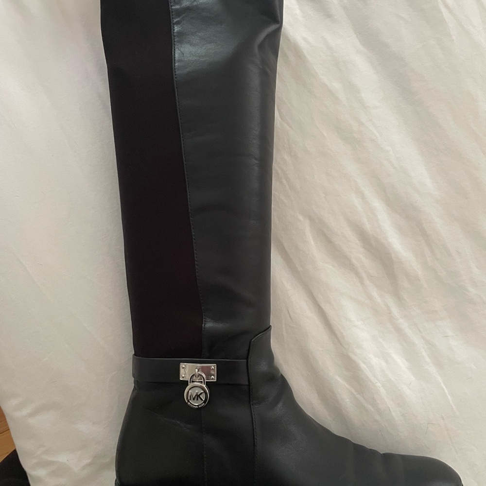 Michael Kors Black Knee High Boots - Picture 3 of 4